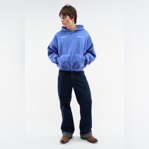 Blue Men's Jeans - Unbranded Dark Wash Straight Fit unisex